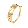 Ion Plating(IP) 304 Stainless Steel Constellation Open Cuff Ring for Women RJEW-C097-01G-04-1