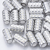 Electroplate Glass Beads EGLA-N003-05F-1