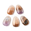 Natural Amethyst Lace Agate Pendants G-A244-02-1