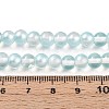 Baking Paint Transparent Glass Beads X1-DGLA-N011-6mm-05-4