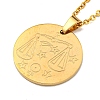 Constellation Pendant Necklaces NJEW-S422-04G-07-2