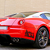 Plastic Reflective Vinyl Car Stickers STIC-WH0036-002-7