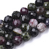 Natural Tourmaline Beads Strands X-G-S345-8mm-001-1