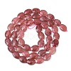 Natural Strawberry Quartz Beads Strands G-H349-A01-14-3