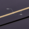 Half Round Brass Wire for Jewelry Making CWIR-WH0003-02-B-4