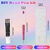 10Pcs ABS Plastic & Iron Ball-Point Pen AJEW-FS0001-41A-3