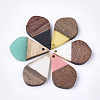 Resin & Walnut Wood Pendants RESI-S358-23-1