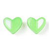 Two Tone Opaque Acrylic Beads SACR-I005-05D-06-2