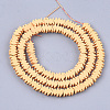Spray Painted Non-magnetic Synthetic Hematite Beads Strands G-T116-13-07-2