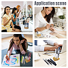 2Pcs 2 Style Acrylic Nail Art Brush Pen Holder Stand MRMJ-PH0001-67A-6