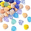 1 Strand Handmade Lampwork Bumpy Beads Strands LAMP-YW0004-10-2