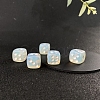 Opalite Classical 6-sided Dice DJEW-PW0009-019B-1