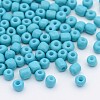12/0 1.5~2mm Baking Paint Glass Seed Beads Loose Spacer Beads X-SEED-S001-K10-1