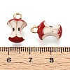 Fruit Alloy Enamel Charms X-ENAM-N062-06D-3