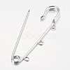 Iron Kilt Pins Brooch Findings X-E172-2