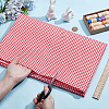 Tartan Polyester Fabric DIY-WH0816-561E-3