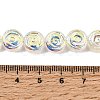 Electroplate Baking Paint Transparent Glass Beads Strands GL-CBA2ED2-05F-4