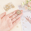108Pcs 18 Style Brass Linking Rings KK-FH0005-75-3