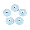 Vintage Handmade Porcelain Beads PORC-N013-20-17-1