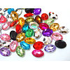 Imitation Taiwan Acrylic Rhinestone Cabochons GACR-A007-10x14mm-M-1