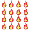 24Pcs Firefighting Theme Alloy Enamel Pendants ENAM-SC0007-23-1