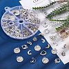 PandaHall Elit 165pcs 10 Style Moon & Star Alloy Ring Pendants and Links Connector FIND-PH0006-44-2