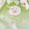 50Pcs Brass Earring Settings KK-TA0008-38B-5