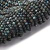 Natural HuBei Turquoise Beads Strands G-RM2025-A41-4mm-2
