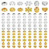 600Pcs 12 Styles Alloy Beads FIND-PH0028-83-1