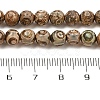 Natural Tibetan 3-Eye dZi Agate Beads Strands G-A240-A01-02-5