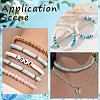 3 Strands Flat Round Handmade Polymer Clay Beads CLAY-SC0001-69E-5