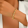Brass Micro Pave Clear Cubic Zirconia Hinged Cuff Bangles for Women VP3297-5-2