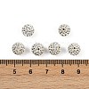Czech Glass Rhinestones Beads RB-E482-8mm-001-3