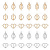 50pcs 5 styles Religion Alloy Connector Charms FIND-UN0002-29-1