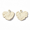 Spray Painted Alloy Pendants PALLOY-T077-118D-RS-2