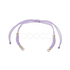7 Colors Braided Nylon Cord Sets for DIY Bracelet Making AJEW-JB01240-2