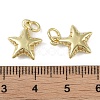 Brass Pendant with Jump Rings KK-O147-01A-G-3