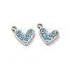 304 Stainless Steel Pendants STAS-L025-005P-02-1