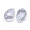 Faceted Glass Pendants GLAA-F069-L-A01-2