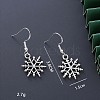 Brass & Alloy Dangle Earrings FS-WG95800-06-1