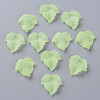 Autumn Theme Transparent Frosted Acrylic Pendants PAF002Y-18-3