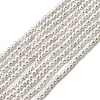 Electroplated Shell Pearl Beads Strands X-BSHE-K017-2mm-1