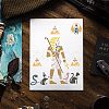 Plastic Reusable Drawing Painting Stencils Templates DIY-WH0202-299-7