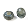 Natural Labradorite European Beads G-G740-14x8mm-37-2