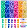 712Pcs 24 Colors Acrylic Beads MACR-SZ0001-68-1