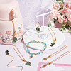 10Pcs 5 Style Alloy Enamel Wine Glass Charms HJEW-AB00063-5