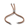Twisted Nylon Cord Silder Bracelets DIY-B066-03P-03-2