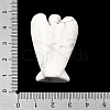 Natural Howlite Angel Figurine DJEW-N006-01A-12-3