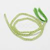 Natural Peridot Bead Strands X-G-P271-3mm-12-3