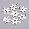 Tibetan Style Alloy Snowflake Pendants EA115Y-S-1